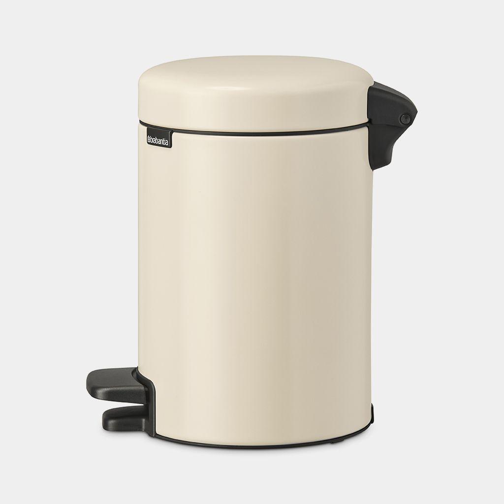 Бак для сміття Brabantia PEDAL BIN NEWICON, об'єм 3 л, бежевий (149887), фото 1