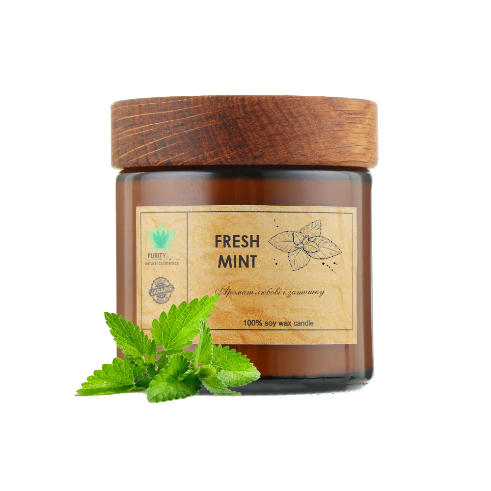 Аромасвічка Purity Fresh mint 100 грам