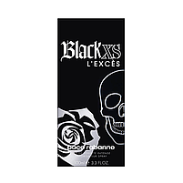 Poco Rabanne Black XS L'Exces for Him Туалетна вода 100 ml (Мужська парфумерія Paco Rabanne Poco Пако), фото 2