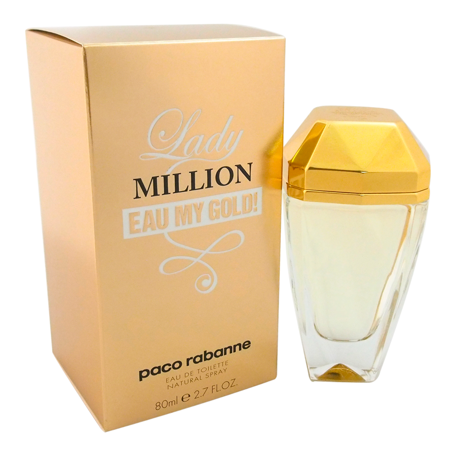 Парфуми від Paco Rabanne Lady Million Eau My Gold Туалетна вода 80 ml (Жінська парфумерія Paco Rabanne Paco)