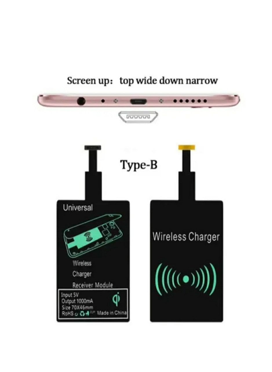 Ресивер (приймач) для бездротової зарядки Micro USB (тип В)