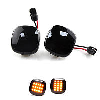 Led димчасті повороти Audi/Skoda/Seat (Чорні)