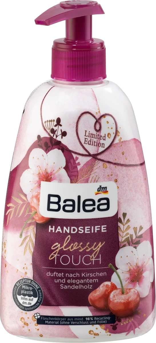 Рідке крем - мило Balea Glossy Touch, 500 мл, фото 1