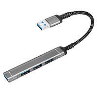 USB хаб концентратор разветвитель на 4 порта USB 2.0 та USB 3.0