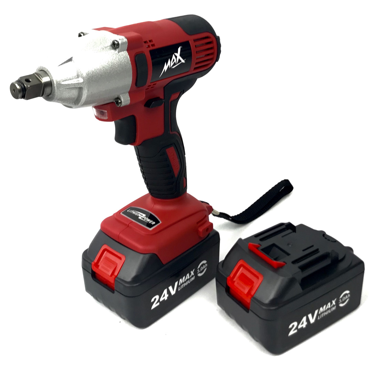 Гайковерт ударний акумуляторний MAX 24V 3 A/h Li-ion MXIWCD24V