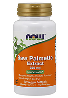 NOW Foods Saw Palmetto Extract 320 mg 90 Softgels