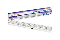 Светильник светодиодный аварийный REL-901LED (2*3.7V2Ah) 90 LED 6W 480x68x38 аккумуляторный