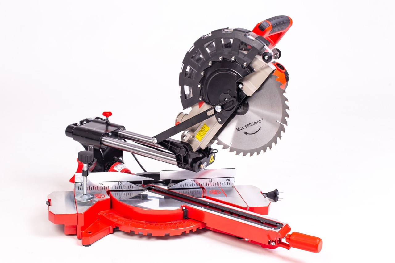 Торцювальна пила з протяжкою MAX MXSM-250-2S, фото 1