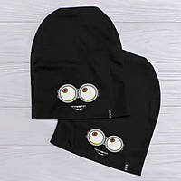 Жіноча шапка з очима