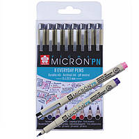 Ручка капиллярная PIGMA Micron PN 8цв POXSDKPN8