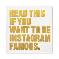 Read This if You Want to Be Instagram Famous. Henry Carroll (english)
