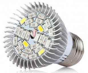 Фитолампа для рослин E27, 28 LED, 8 Вт