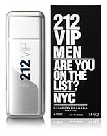 Мужские духи Carolina Herrera 212 VIP Men Туалетная вода 100 ml/мл оригинал