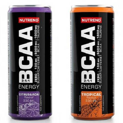 Енергетичний напій Nutrend BCAA Energy 330 ml, фото 2