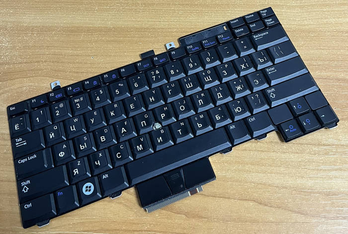 Купить Б/У Оригинальная клавиатура Dell Latitude E6400, E6410, E6500 ...