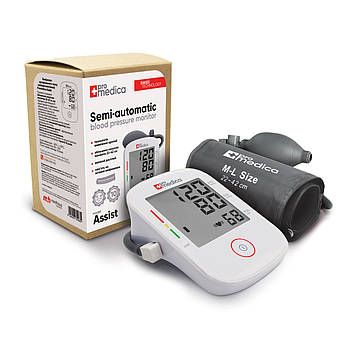 Тонометр ProMedica Assist напівавтоматичний на плече ((вимірювач артеріального тиску) гарантія 10 років