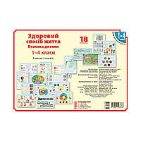 КНП Здоровый образ жизни. Безопасность ребенка 1-4 класса: ПЛАКАТЫ/НУШ Нагл.нов.покол. Гусельникова И.А. (на