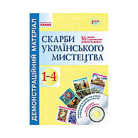 Клады украинского искусства. 1-4 класса. Демонстрационный материал + Диск. Гноинская Елена Валентиновна