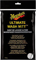 Рукавица микрофибровая для мойки - Meguiar's Ultimate Microfiber Wash Mitt 20х25 см. (E102EU)