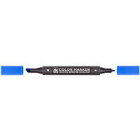 Скетч маркер STA 3202 двухсторонний 0,7мм, 1-7мм_синий королевский (STA3202-70)
