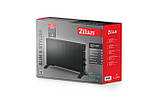 Електричний конвектор Zilan ZLN6241 2500W Black (2 режими, 1250/2500Вт), фото 4