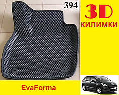 3D килимки EvaForma на Peugeot 3008 '09-16, килимки ЕВА