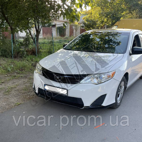 Передние фары (хромовые) Toyota Camry 50 (2012-14) - фото 8 - id-p1138828357