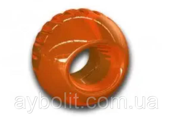 Bionic Opaque Ball іграшка для собак м'яч жовтогаряча 6.7 см