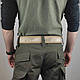 Ремінь для тактичного одягу Хакі світлий (на липучці) - фото 5 - id-p1648711258