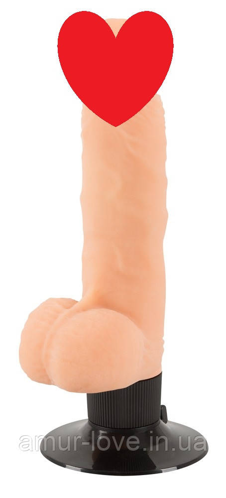 Реалістичний вібратор Nature Skin Realistic Vibe Medium Size, фото 1