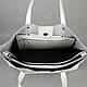 Сумка шопер з натуральної шкіри "Capri" 65 BagTur Колір Білий 01650902, фото 7