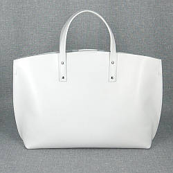 Сумка шопер з натуральної шкіри "Capri" 65 BagTur Колір Білий 01650902