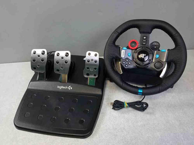 Руль джойстик геймпад Б/У Logitech G29 Driving Force, цена 11600 грн ...