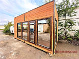 Модульна сауна для дачі 6х3м Gartensauna-3 під ключ від виробника, фото 11