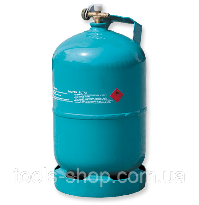Баллон для газа 12 л без пальника, пропан-бутан VITKOVICE MILMET Польща (порожній, без газу), фото 1