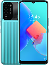 Tecno Spark 8C (KG5k) 4/64Gb Turquoise Cyan Гарантія 1 рік (*CPA -3% Знижка)_L, фото 2