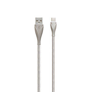 USB Кабель Ldnio LS28 Zinc Alloy 2.4A micro-USB,  micro-USB