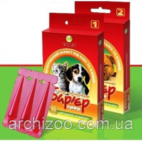 Купить БАРЬЕР СУПЕР-2 1мл капли от блох и клещей для собак и кошек (1 ...