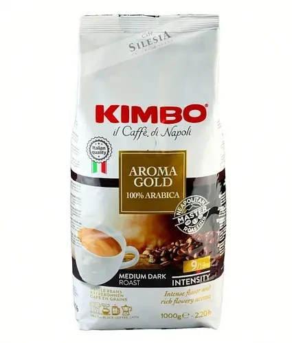 Кава Kimbo Aroma Gold 100% Arabica в зернах 1 кг