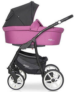 Дитяча універсальна коляска 2 в 1 Riko Basic Sport 03 Magenta