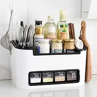 Органайзер Для Кухонных Принадлежностей и Специй Clean Kitchen Necessities-Bos [ОПТ]