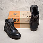 Чоловічі зимові шкіряні черевики Leather New Beat, фото 6