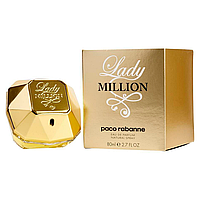 Духи от Paco Rabanne Lady Million Парфюмированная вода 80 ml (Женская парфюмерия Paco Rabanne Пако рабан)