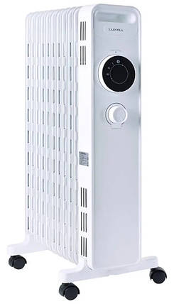 Масляний обігрівач Luxell LUX-1230S White (2300 Вт/ 23 м2), фото 1