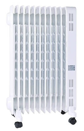 Масляний обігрівач Luxell LUX-1230S White (2300 Вт/ 23 м2), фото 3