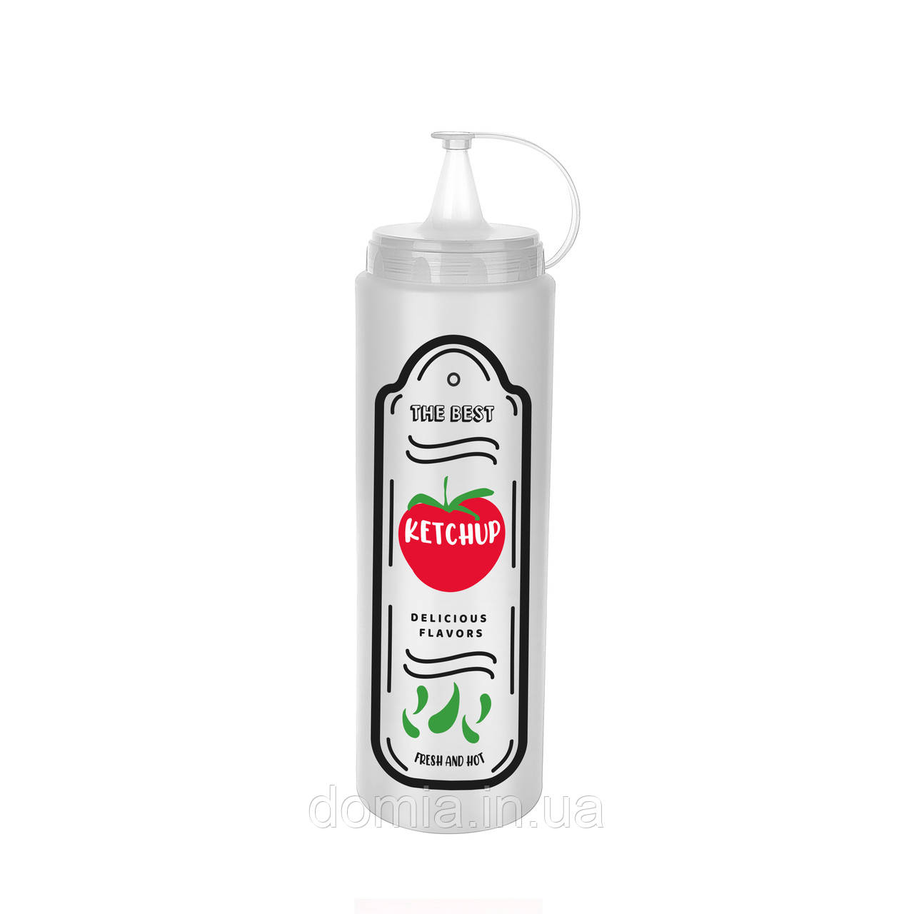 Пляшка для соусу "Chef" (6,7*25,2 см) 0,7 л. АР-9467, TITIZ Plastik Туреччина