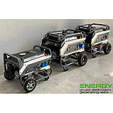 Генератор бензиновий трифазний 5,6 кВт (7кВА) ENERGY THUNDER T7000TE, фото 3