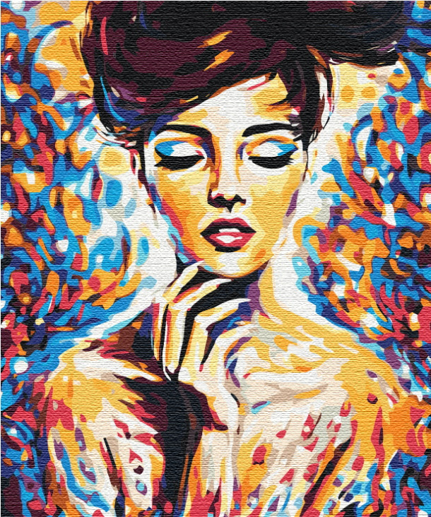 Картина за номерами "Осіннє дихання", в термопакеті 40*50см, ТМ Brushme, Україна