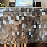 Клейонка Силікон 0.8 мм ширина 60 см М'яке Скло без основи на метраж, фото 4