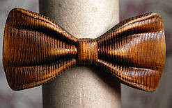 Дерев'яна краватка метелик 3D Мулат ручної роботи, серія Зиррикот